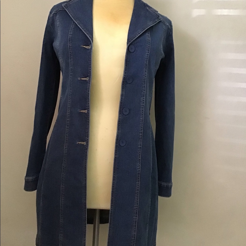 HALOGEN Women Jean Jacket Long Sleeve - Picture 3 of 5